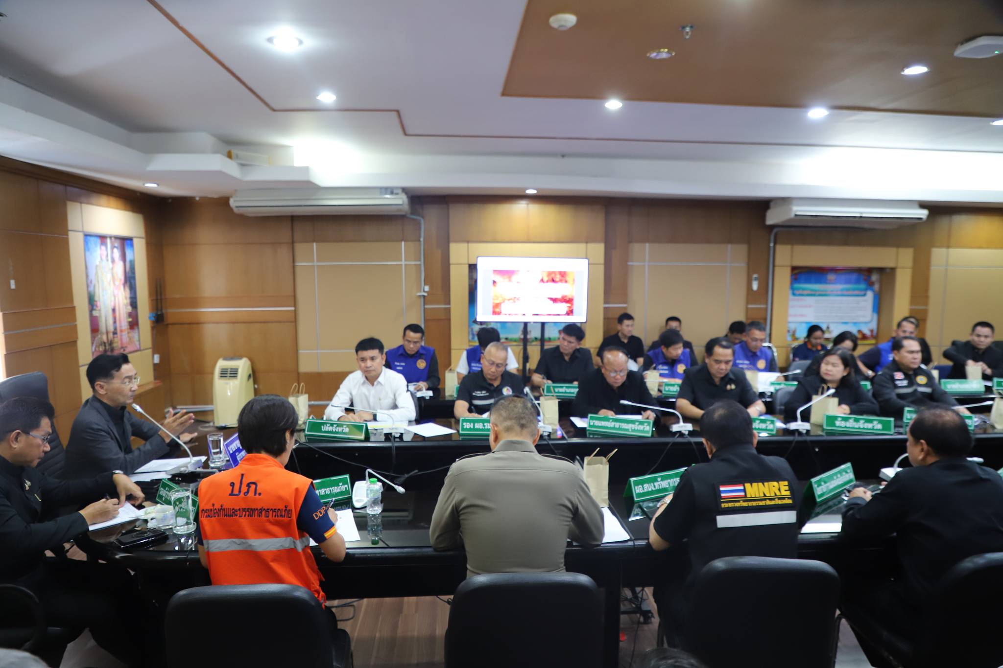 title - ส.ป.ก.ยโสธร ร่วมประชุมติดตามสถาการณ์ไฟป่า หมอกควันและฝุ่นละอองขนาดเล็ก (PM2.5) ครั้งที่ 2/2569